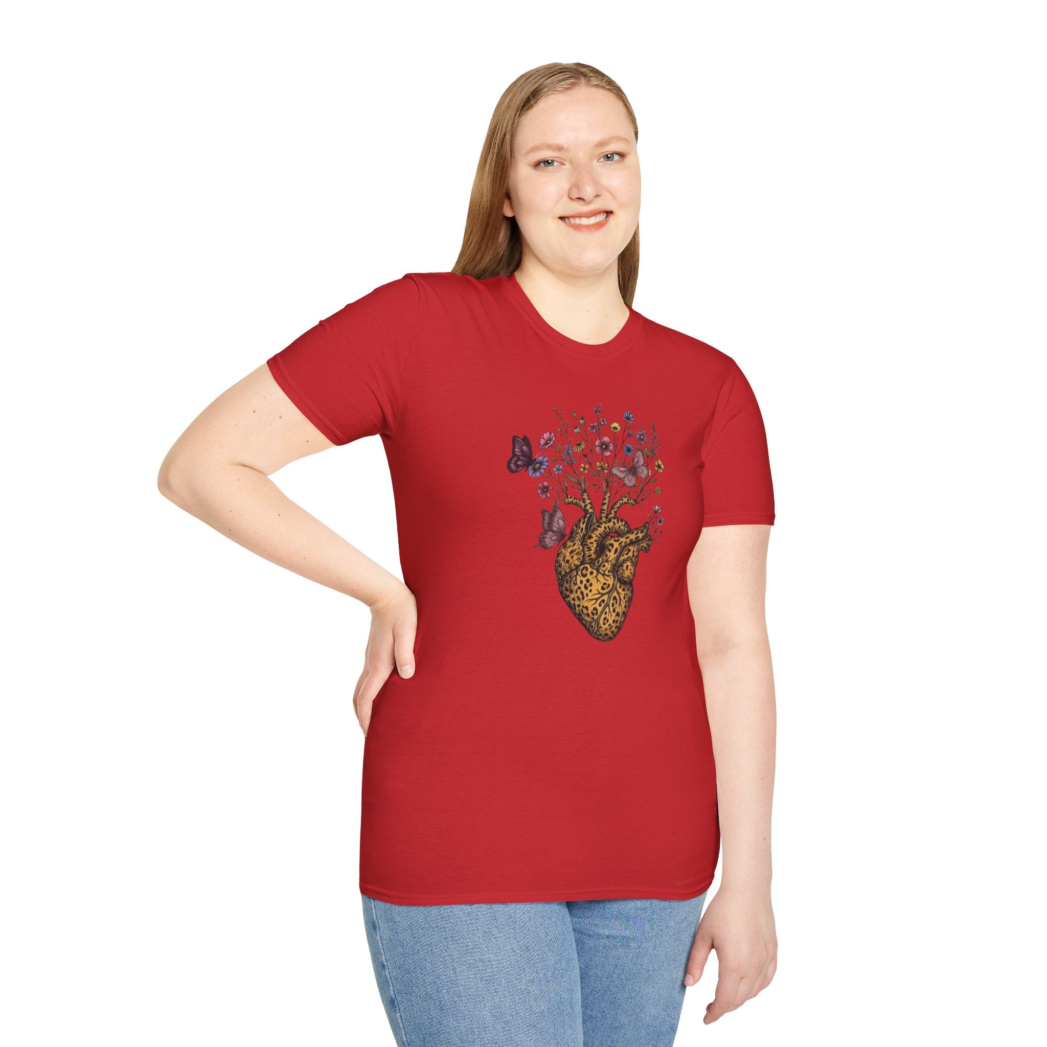 Wildflower Heart Tee- Mother's Day Trilogy Collection  |  Floral Heart Shirt | She's Still Becoming