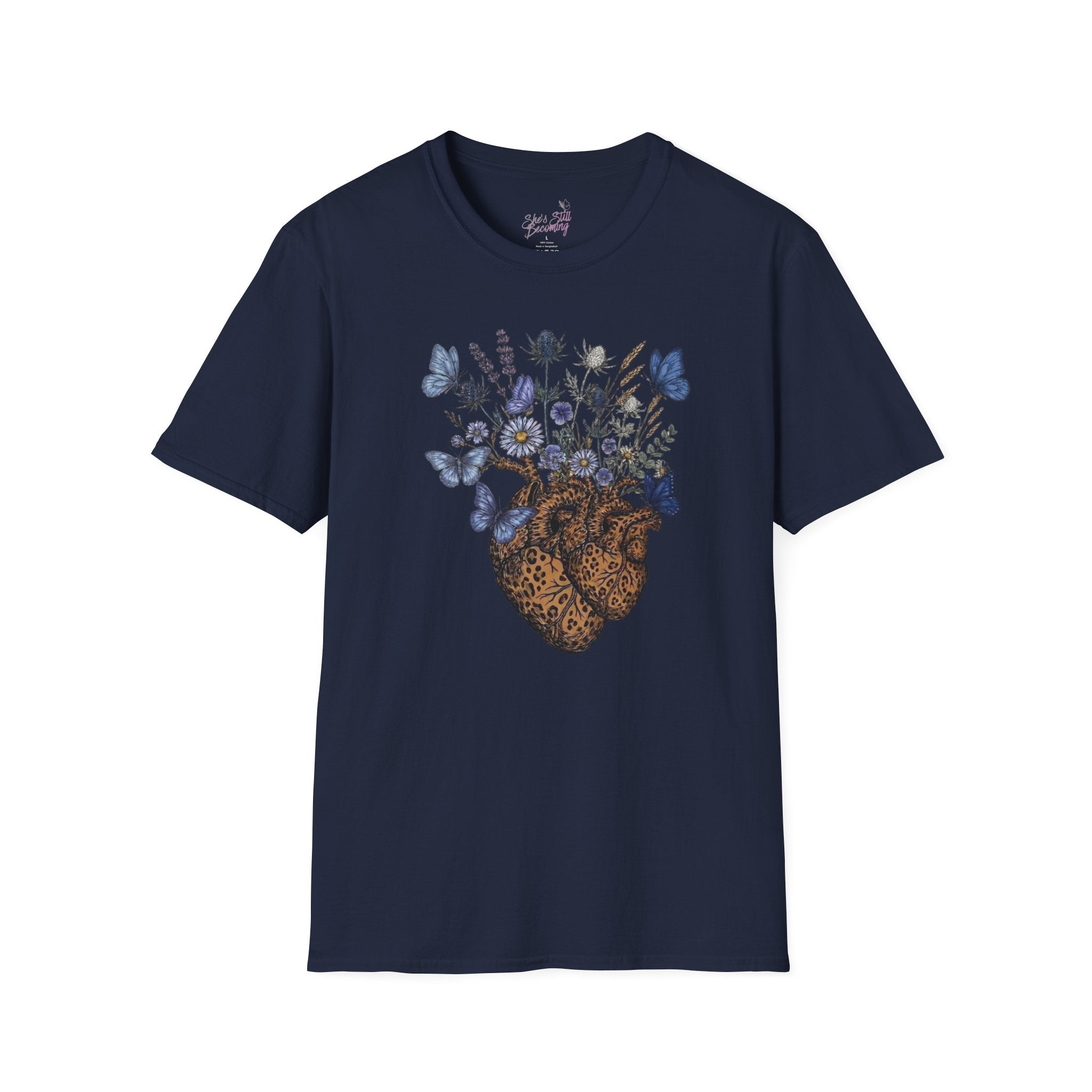 The Wild Heart: Final Bloom  |  She's Still Becoming Dual-Sided Tee