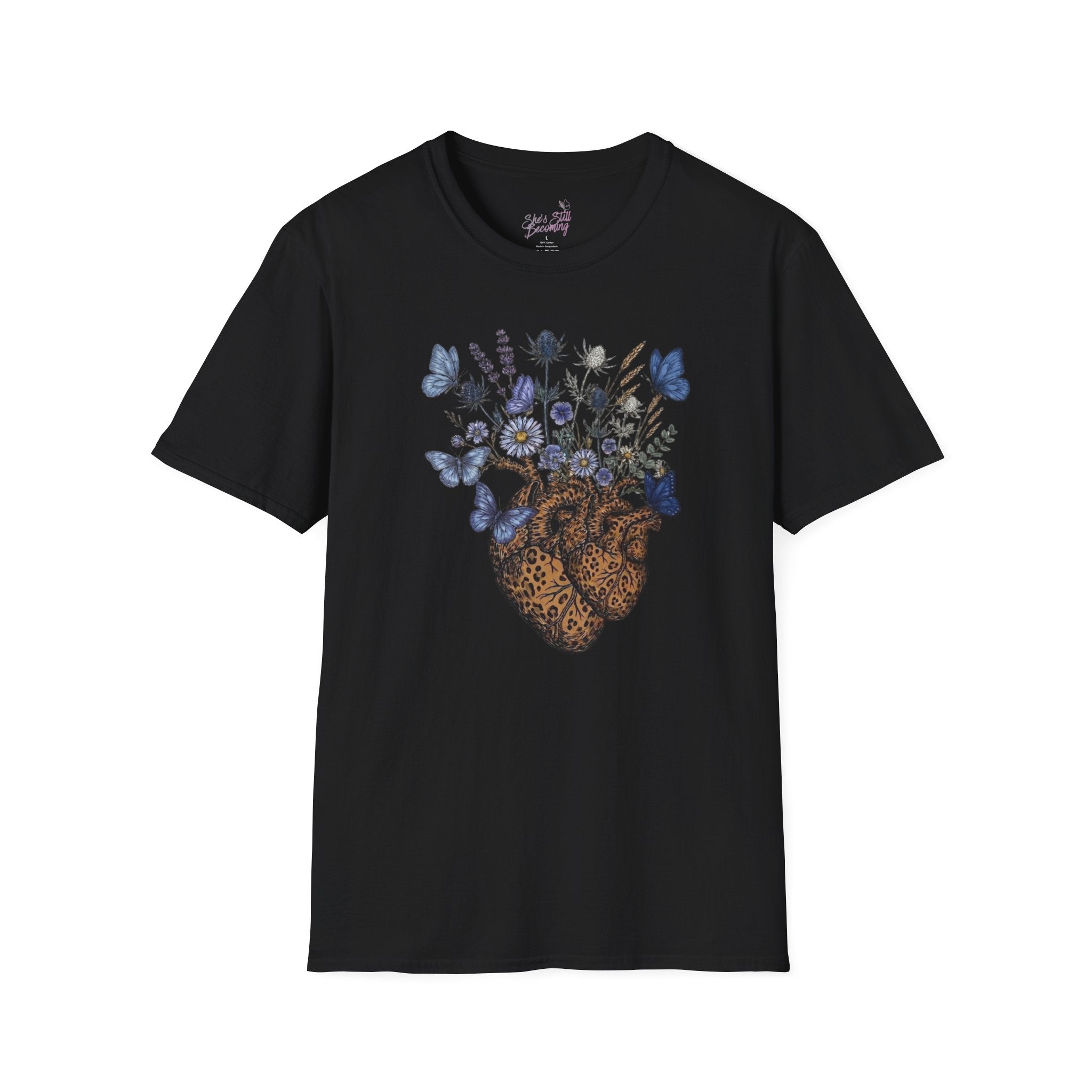 The Wild Heart: Final Bloom  |  She's Still Becoming Dual-Sided Tee