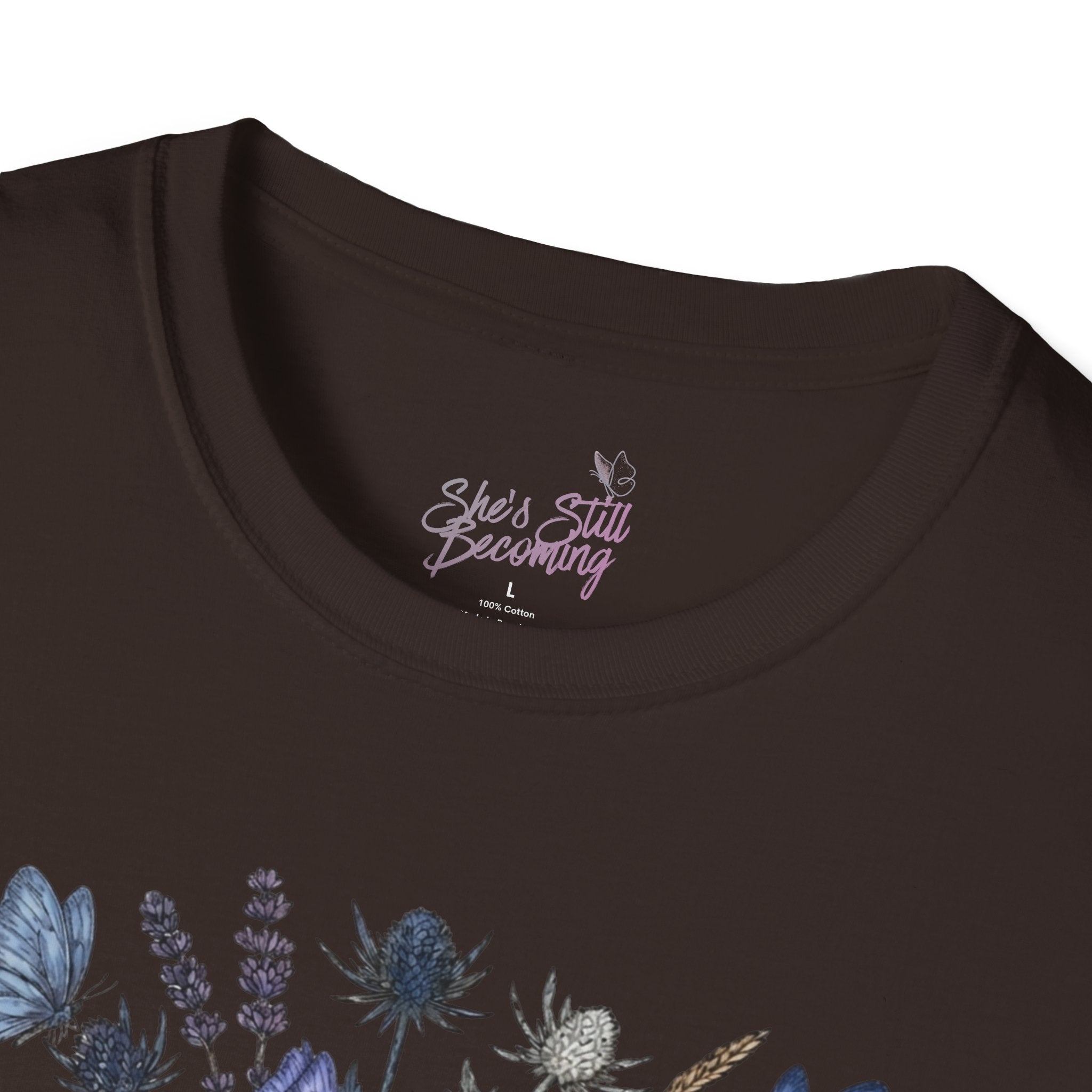 The Wild Heart: Final Bloom  |  She's Still Becoming Dual-Sided Tee