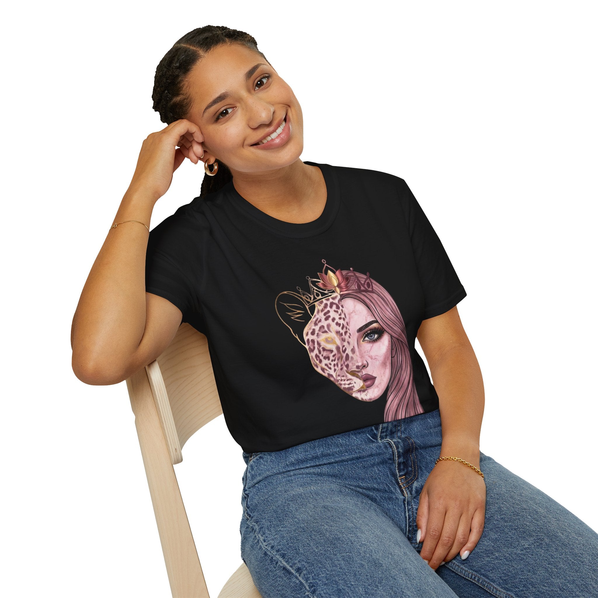 The Lioness Within HER™ | Dual-Sided Signature Graphic Tee