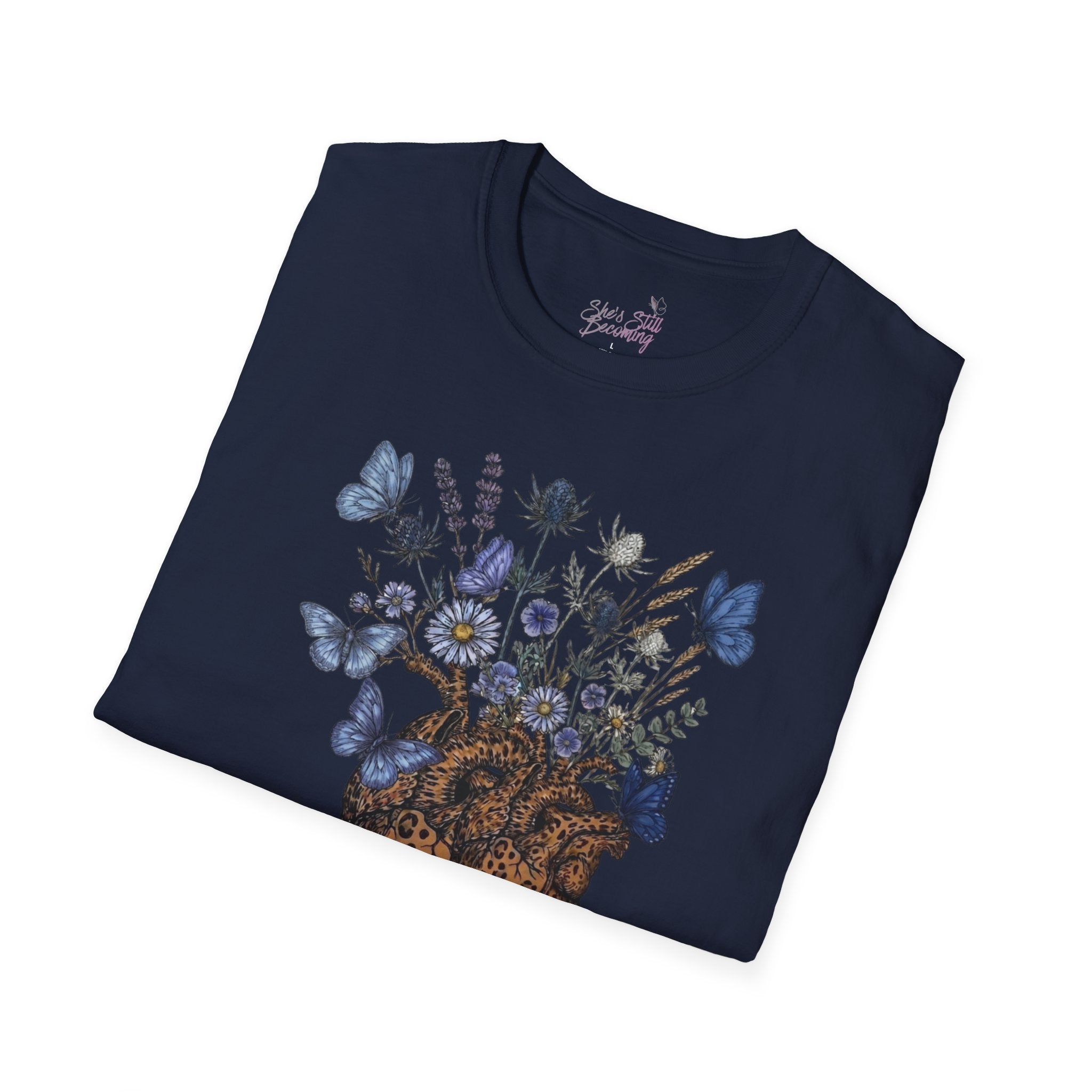 The Wild Heart: Final Bloom  |  She's Still Becoming Dual-Sided Tee
