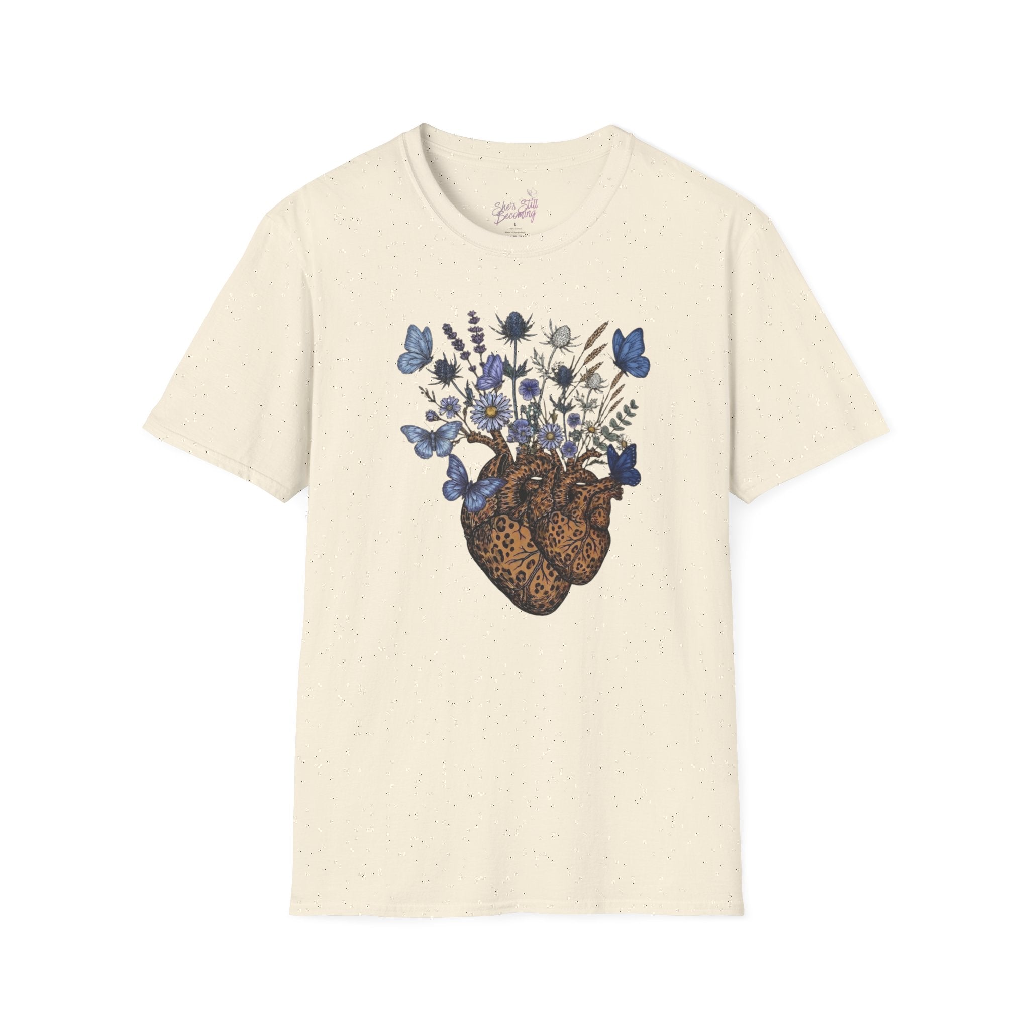 The Wild Heart: Final Bloom  |  She's Still Becoming Dual-Sided Tee