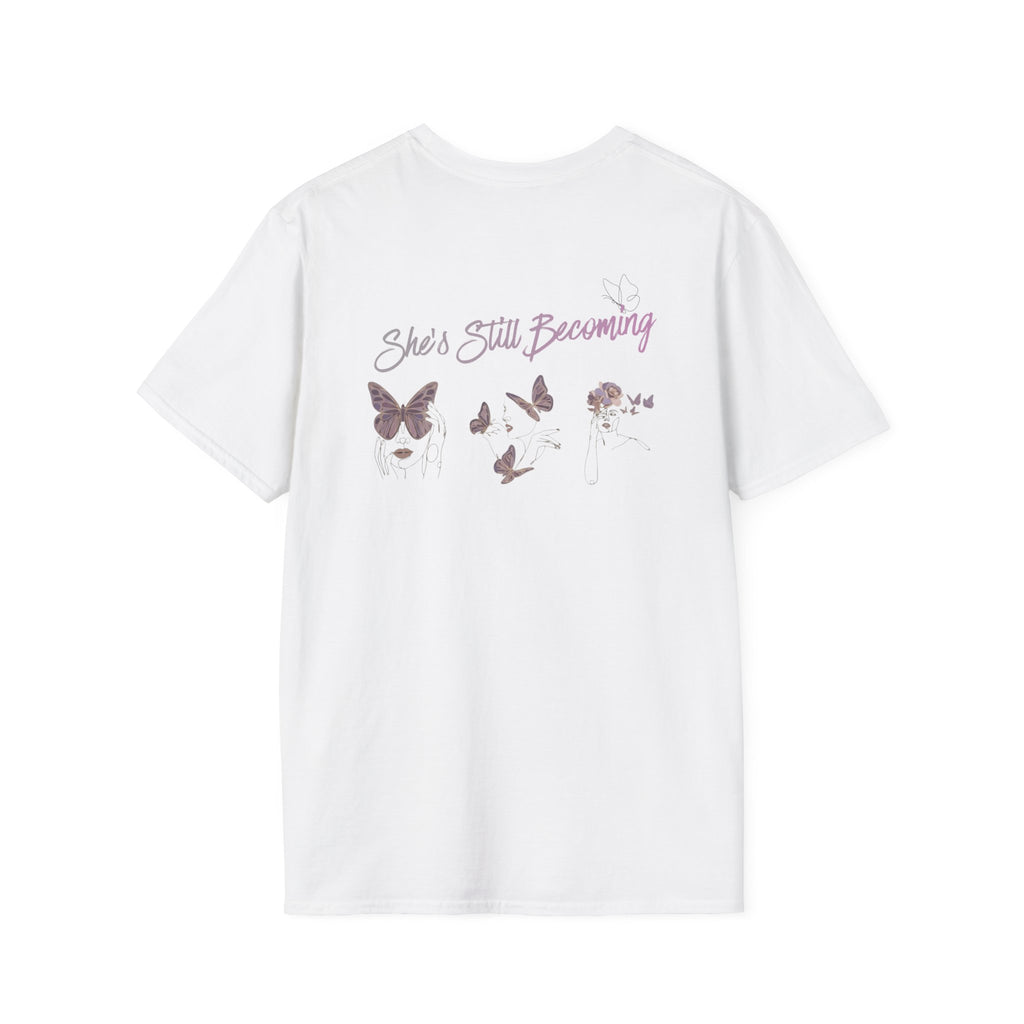 The Wild Heart: Final Bloom  |  She's Still Becoming Dual-Sided Tee