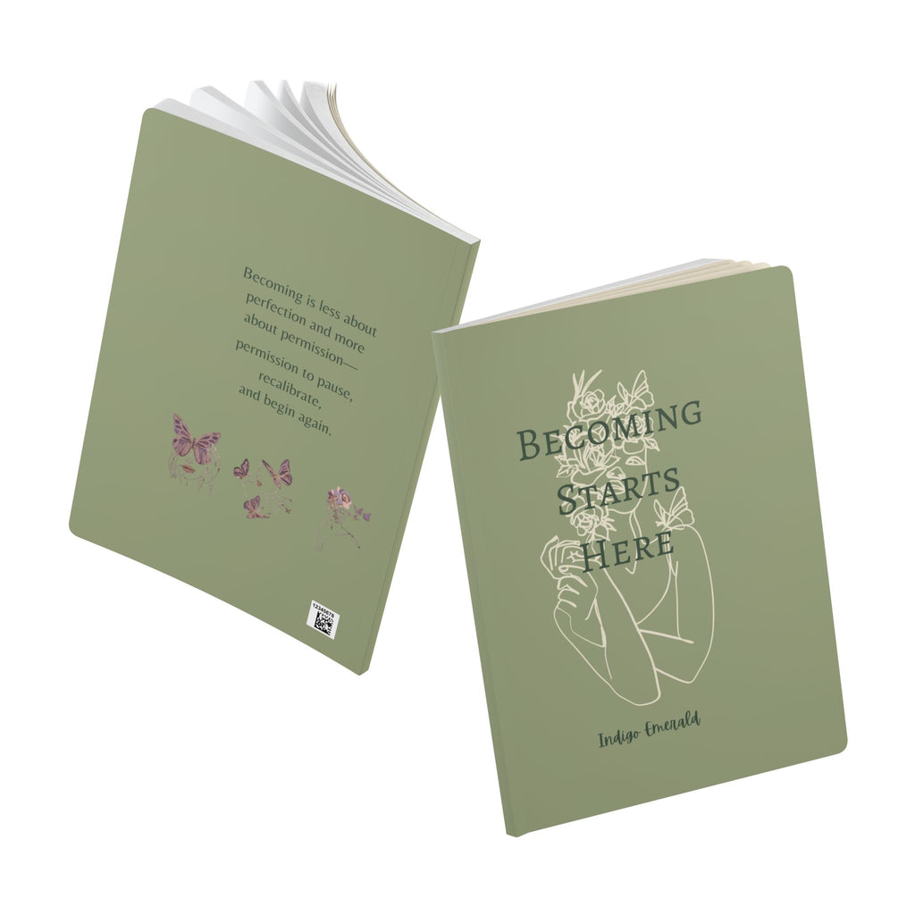 Becoming Starts Here Guided Journal | Reflection, Release & Becoming