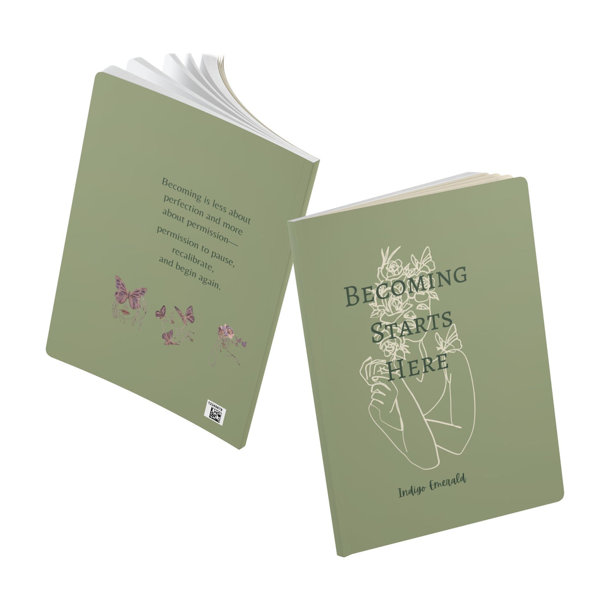 Becoming Starts Here Guided Journal | Reflection, Release & Becoming