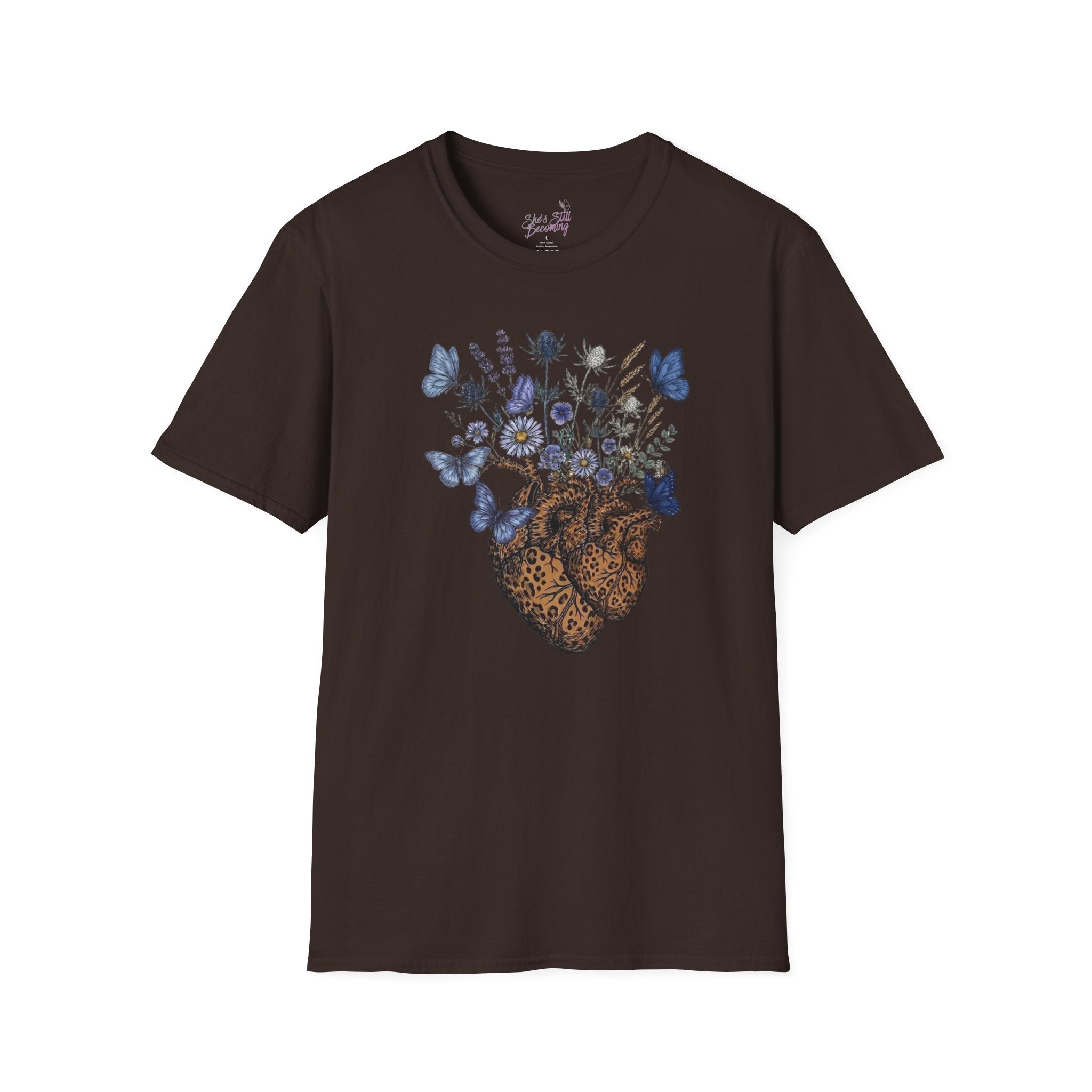 The Wild Heart: Final Bloom  |  She's Still Becoming Dual-Sided Tee