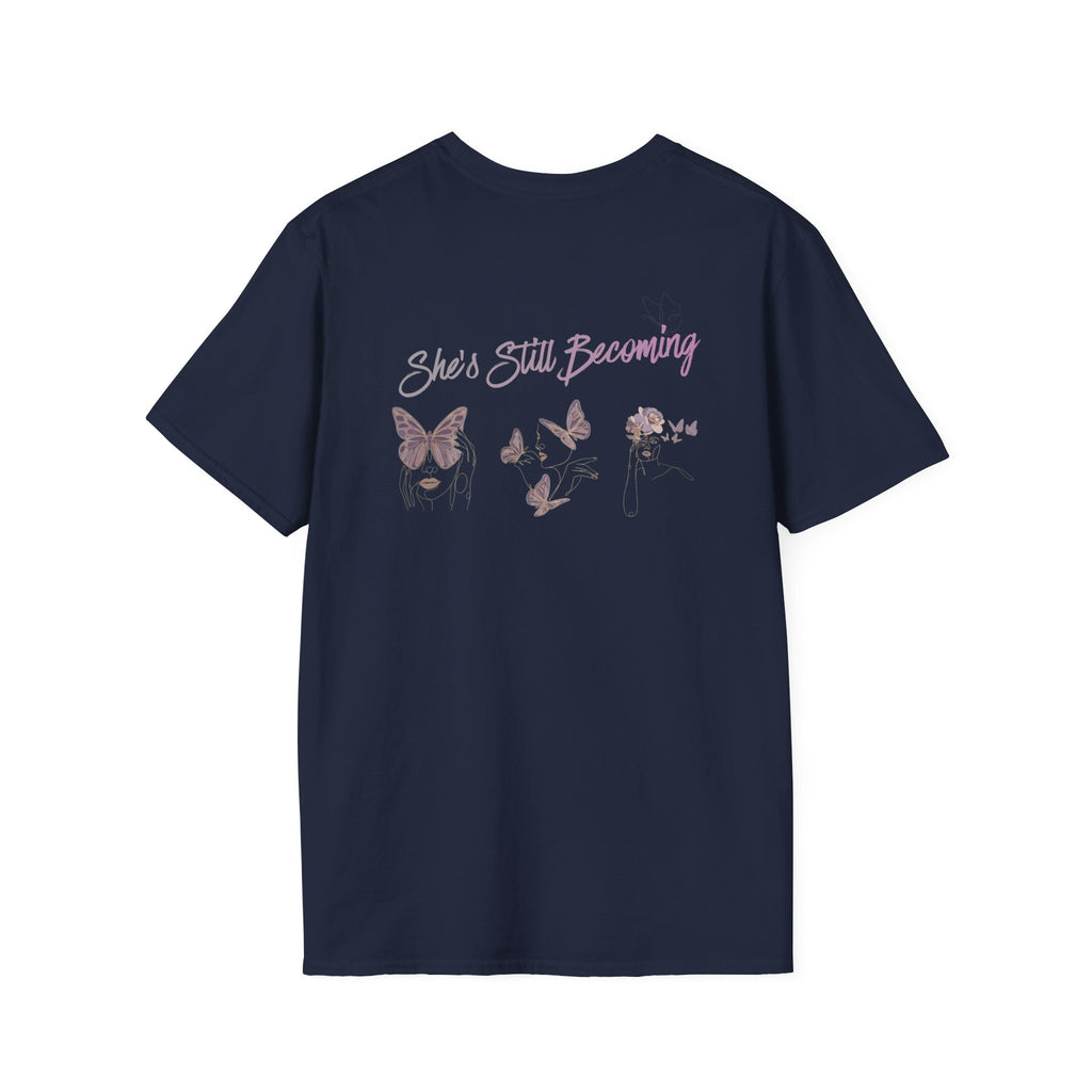 The Wild Heart: Final Bloom  |  She's Still Becoming Dual-Sided Tee