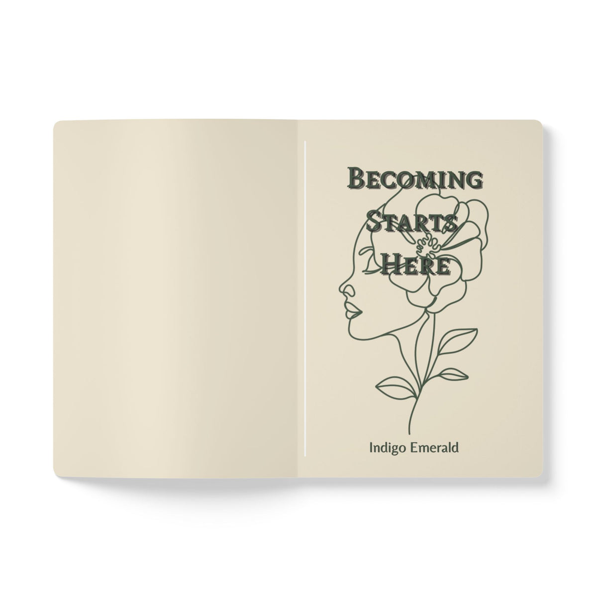 Becoming Starts Here Guided Journal | Reflection, Release & Becoming