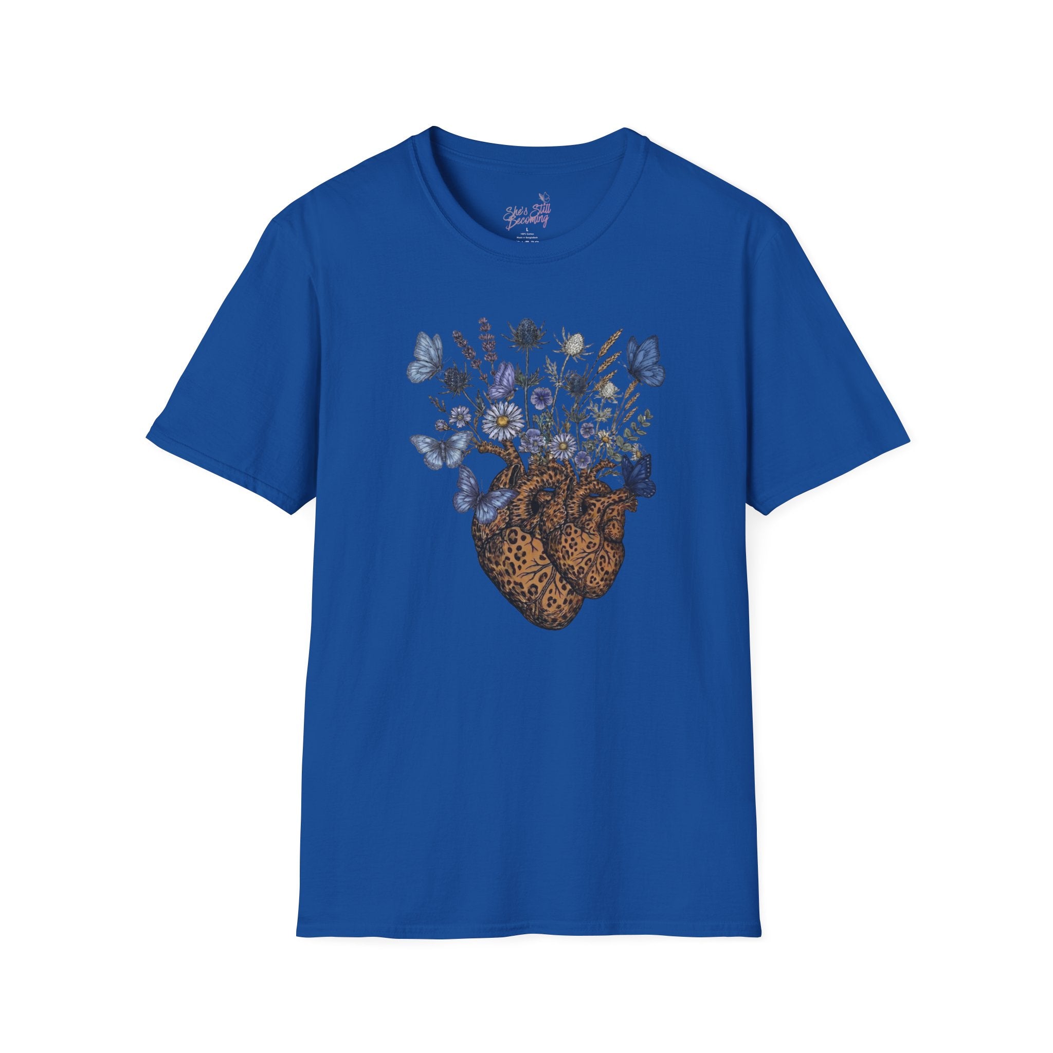 The Wild Heart: Final Bloom  |  She's Still Becoming Dual-Sided Tee