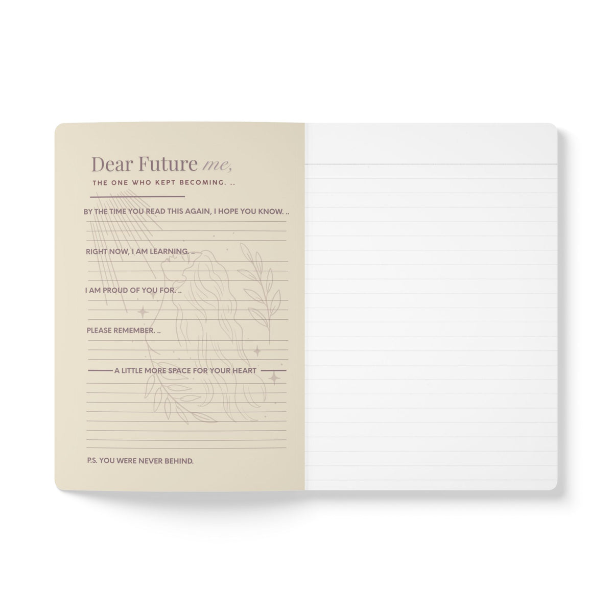 You're Not Behind, You're Becoming | Guided Journal for Women
