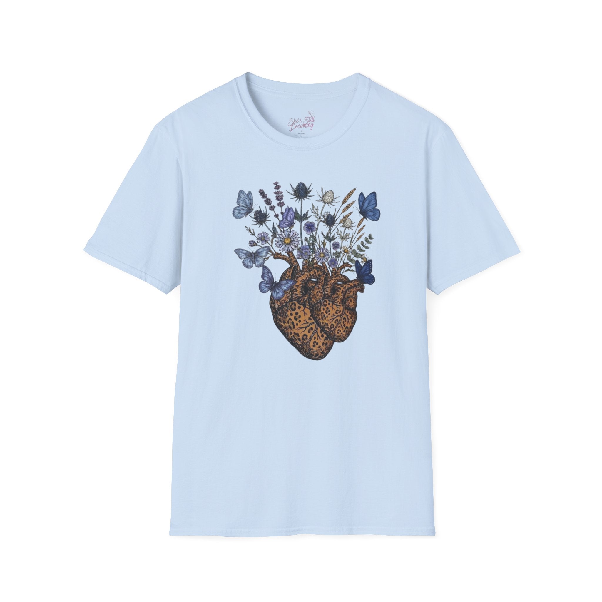 The Wild Heart: Final Bloom  |  She's Still Becoming Dual-Sided Tee