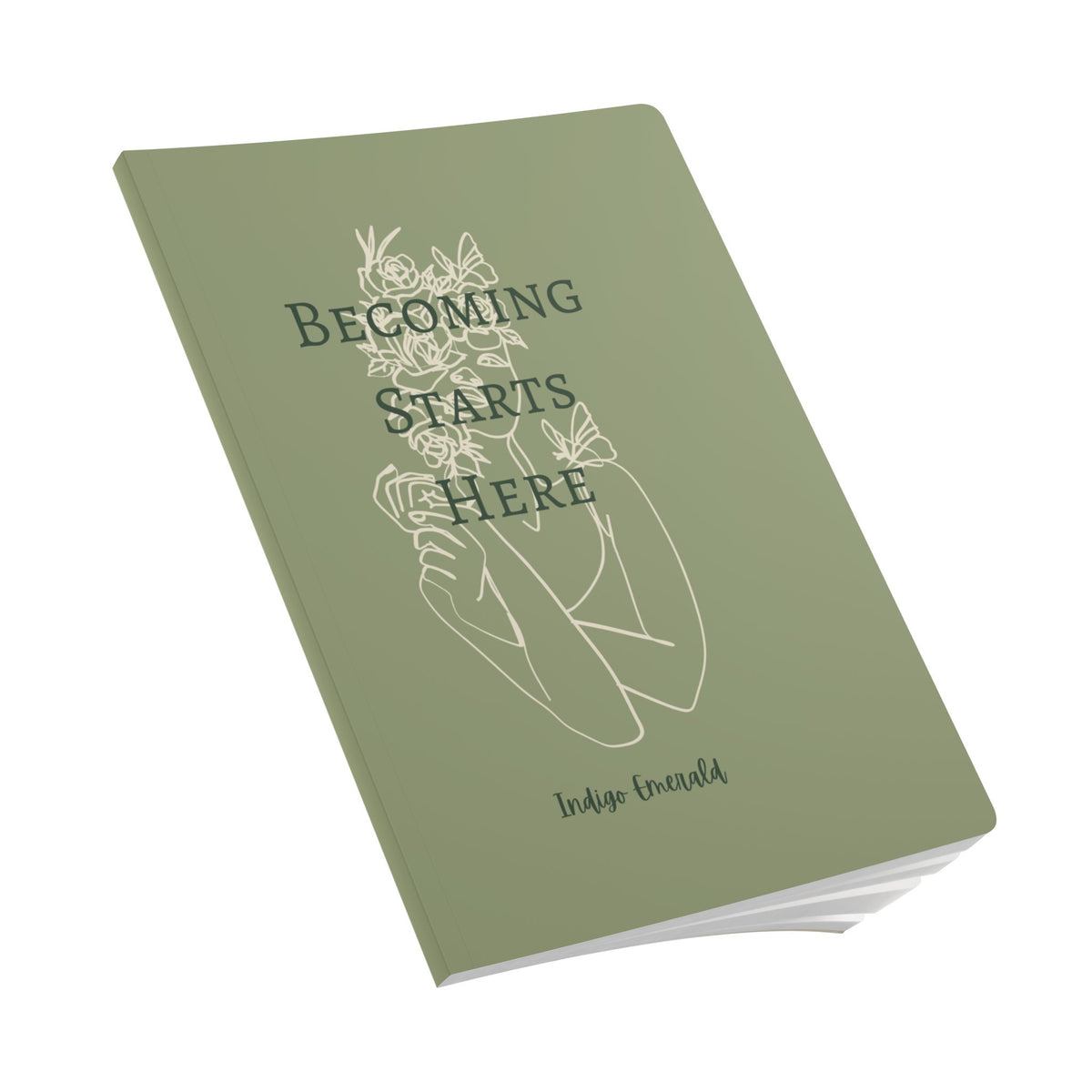 Becoming Starts Here Guided Journal | Reflection, Release & Becoming