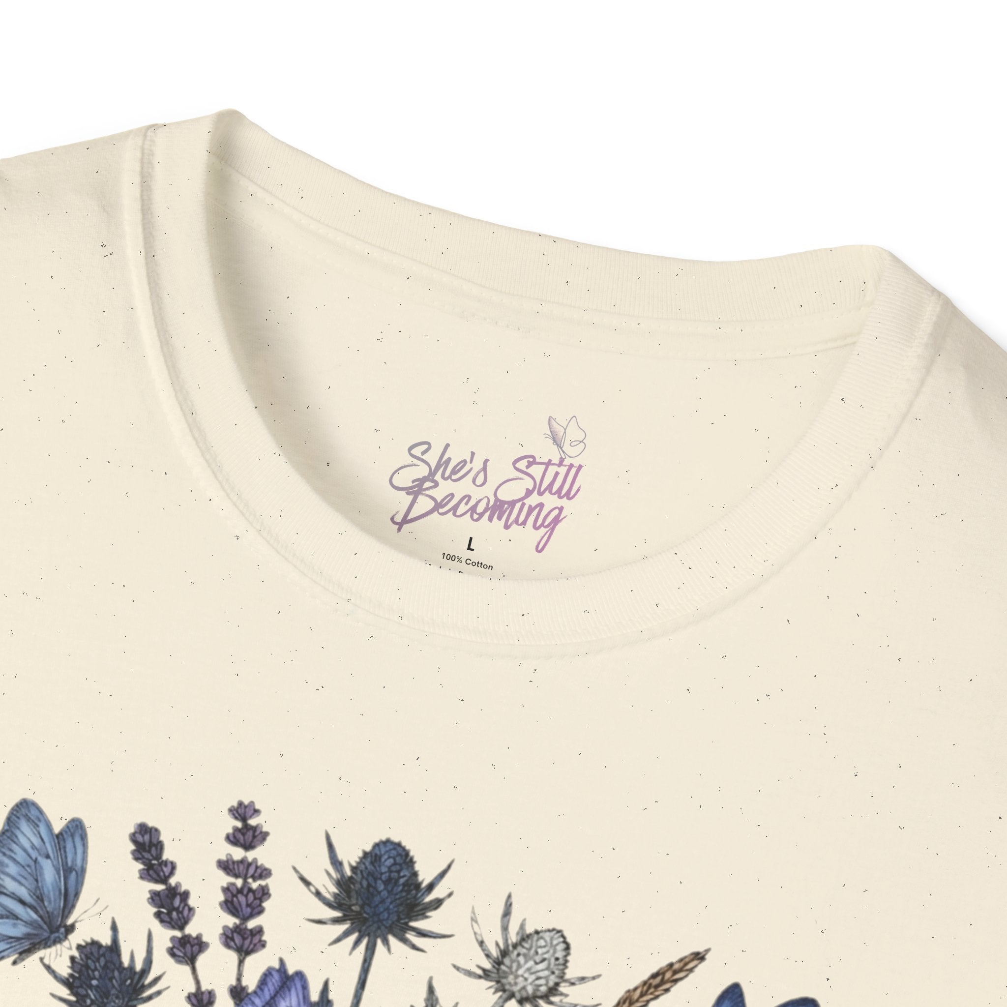 The Wild Heart: Final Bloom  |  She's Still Becoming Dual-Sided Tee
