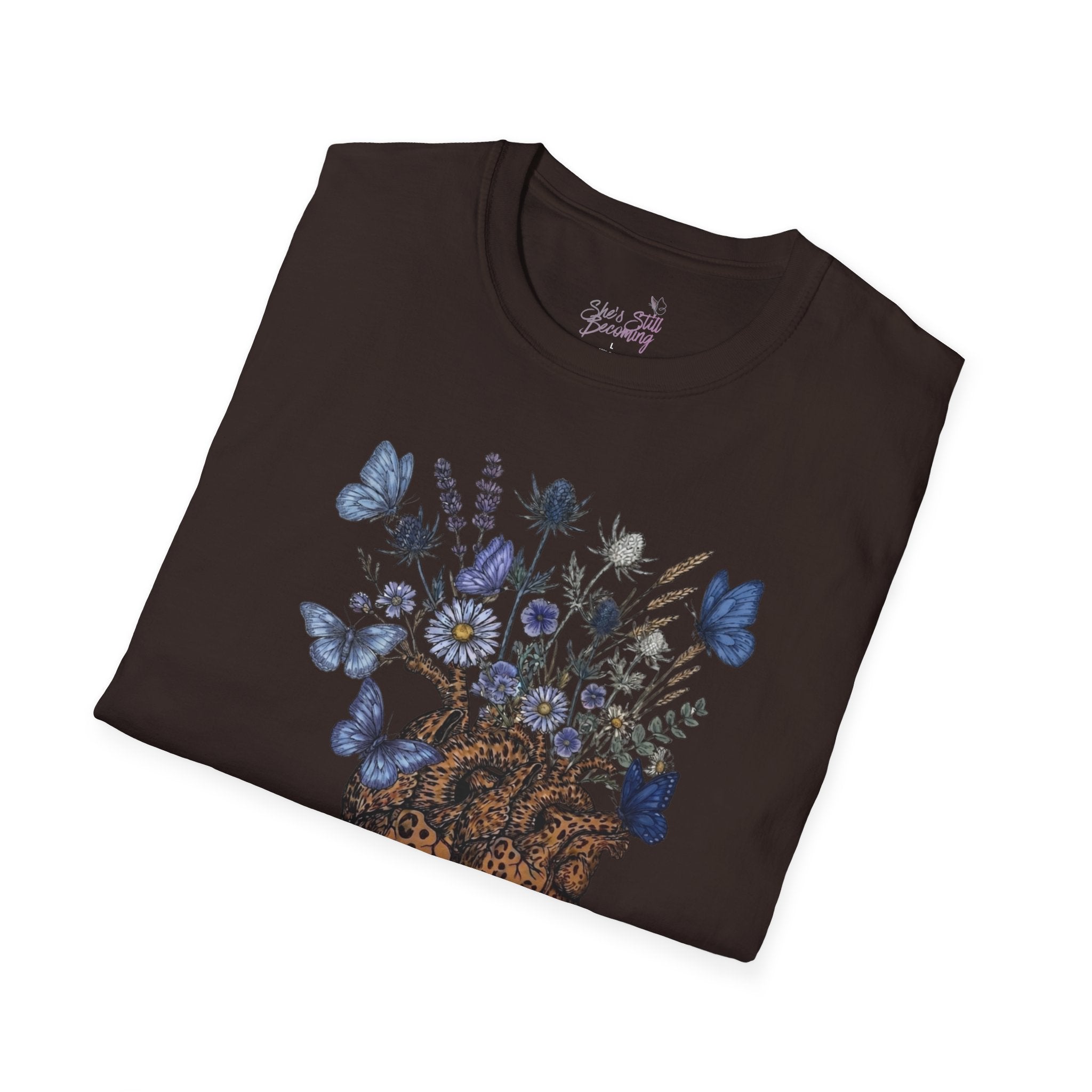 The Wild Heart: Final Bloom  |  She's Still Becoming Dual-Sided Tee