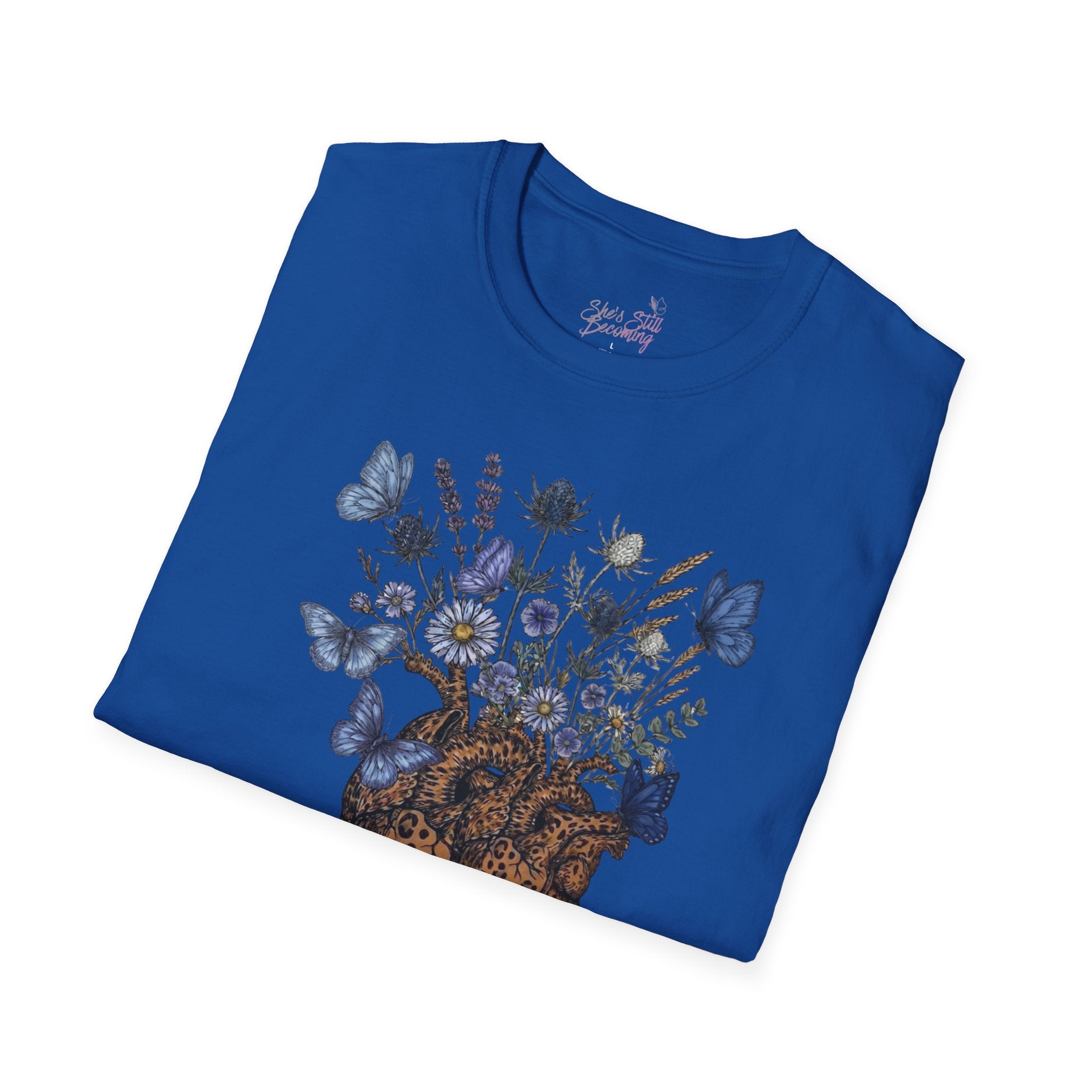 The Wild Heart: Final Bloom  |  She's Still Becoming Dual-Sided Tee