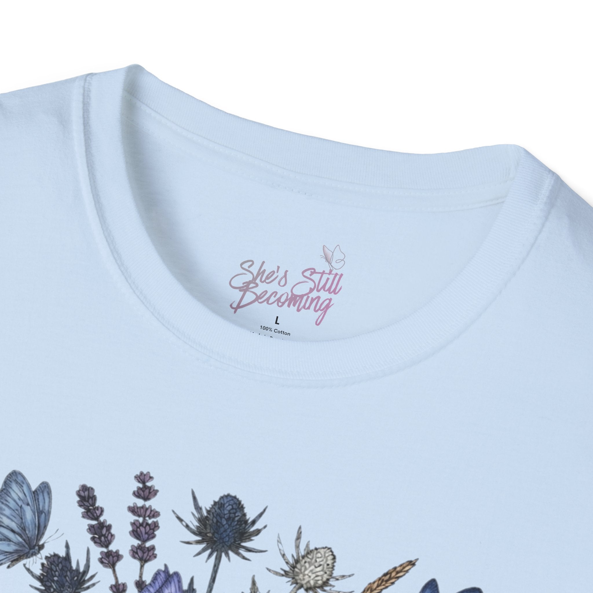 The Wild Heart: Final Bloom  |  She's Still Becoming Dual-Sided Tee