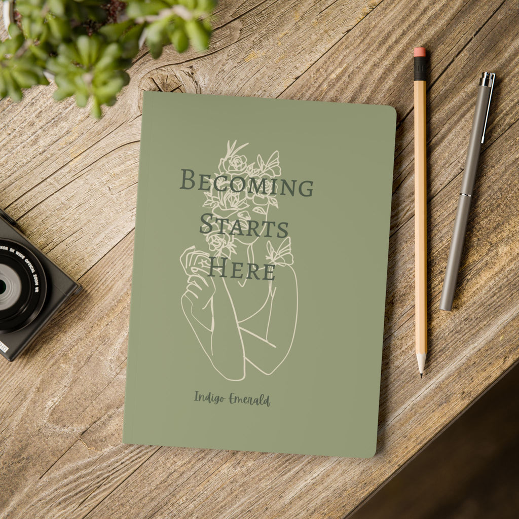 Becoming Starts Here Guided Journal | Reflection, Release & Becoming