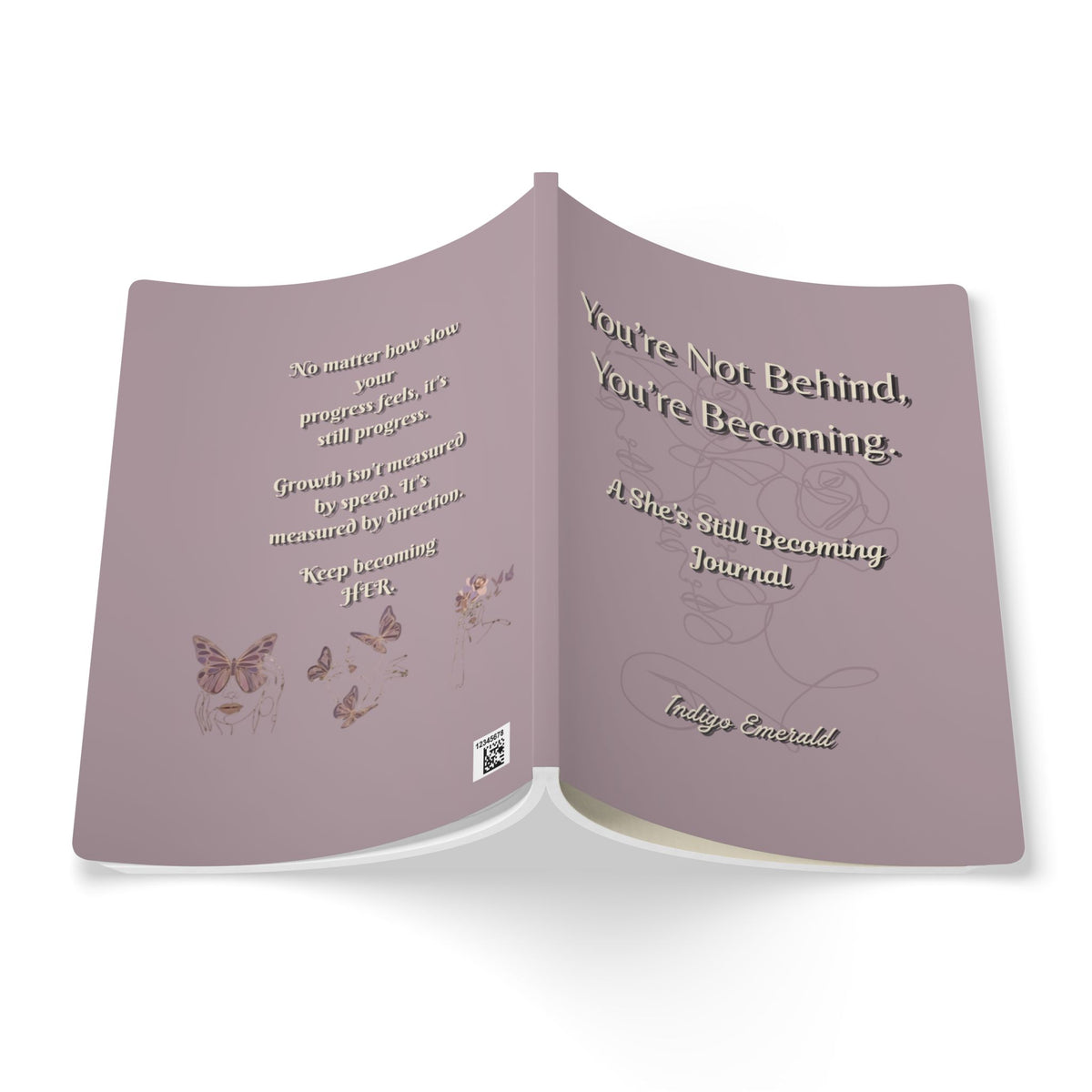 You're Not Behind, You're Becoming | Guided Journal for Women